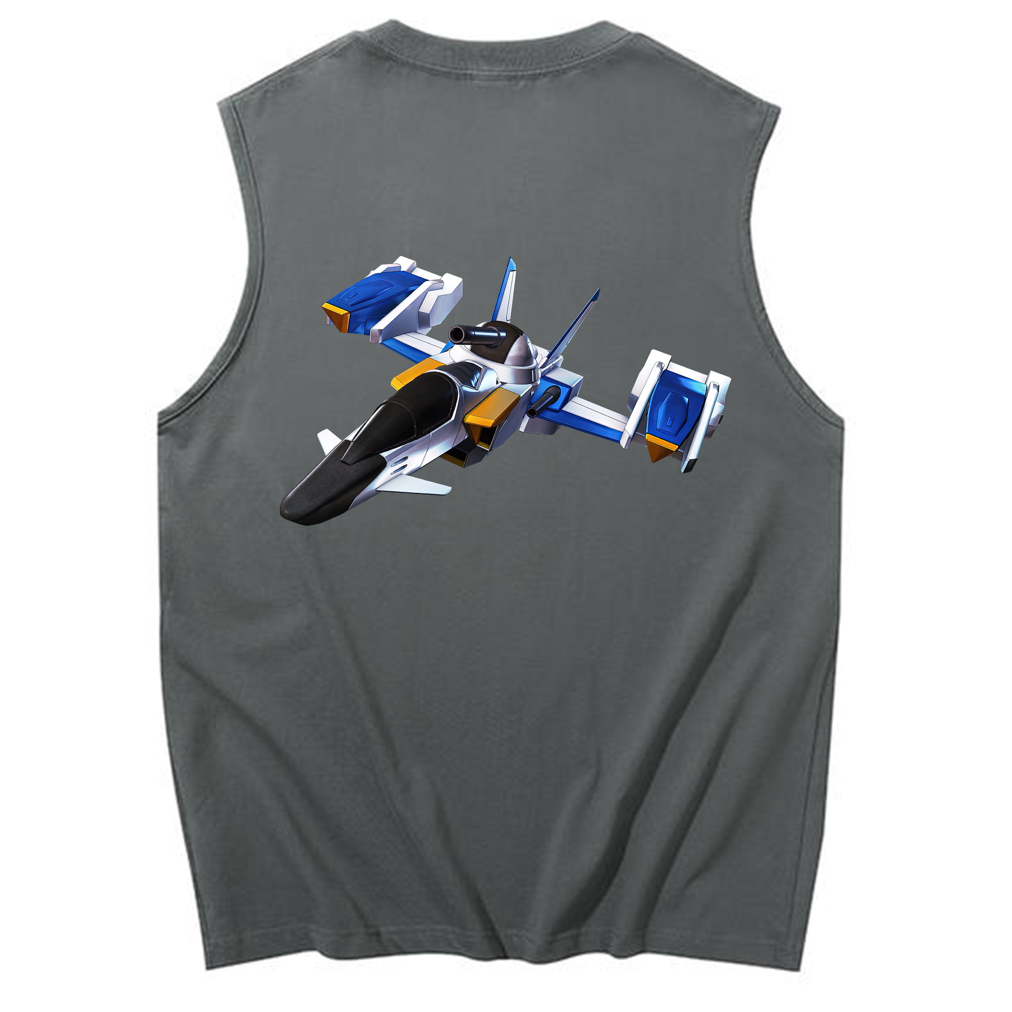 （画像用） 機動戦士ガンダム Mobile Suit Gundam コットン100％タンクトップ（背面プリント）